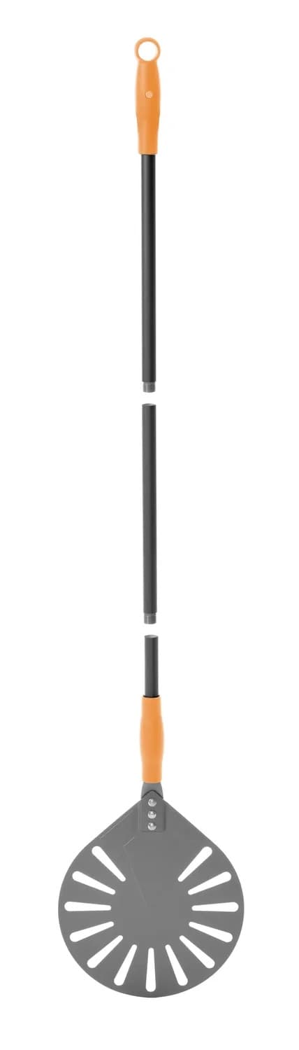 Лопата для піци перфорована, кругла, HENDI, 230x1200mm 618103 Hendi Aluminium - зображення 1
