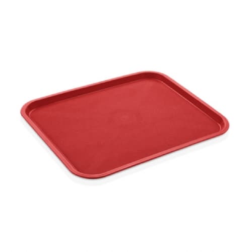 Піднос Fast Food (310*410 мм) червоний GT--003141R Gastro Plast PP Червоний - зображення 1