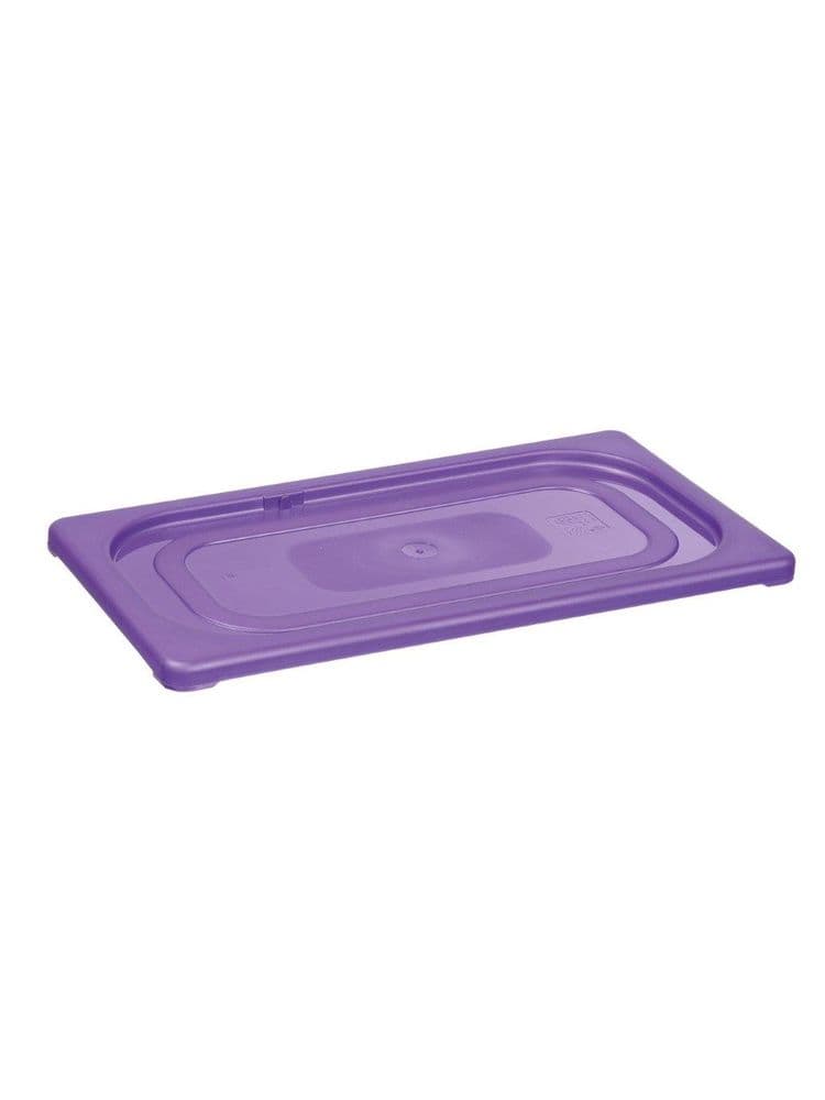 Кришка HACCP для гастроємностей GN 1/9, 176х108 мм - фіолетова 881750 Hendi PP (Polipropylen) - зображення 1