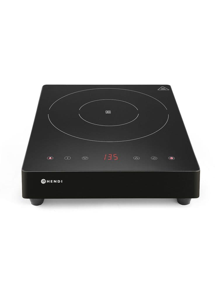 Плита індукційна 3500 Вт, HENDI, Kitchen Line, 230V/3500W, 339x444x(H)80mm 239421 Hendi Stainless steel - зображення 1