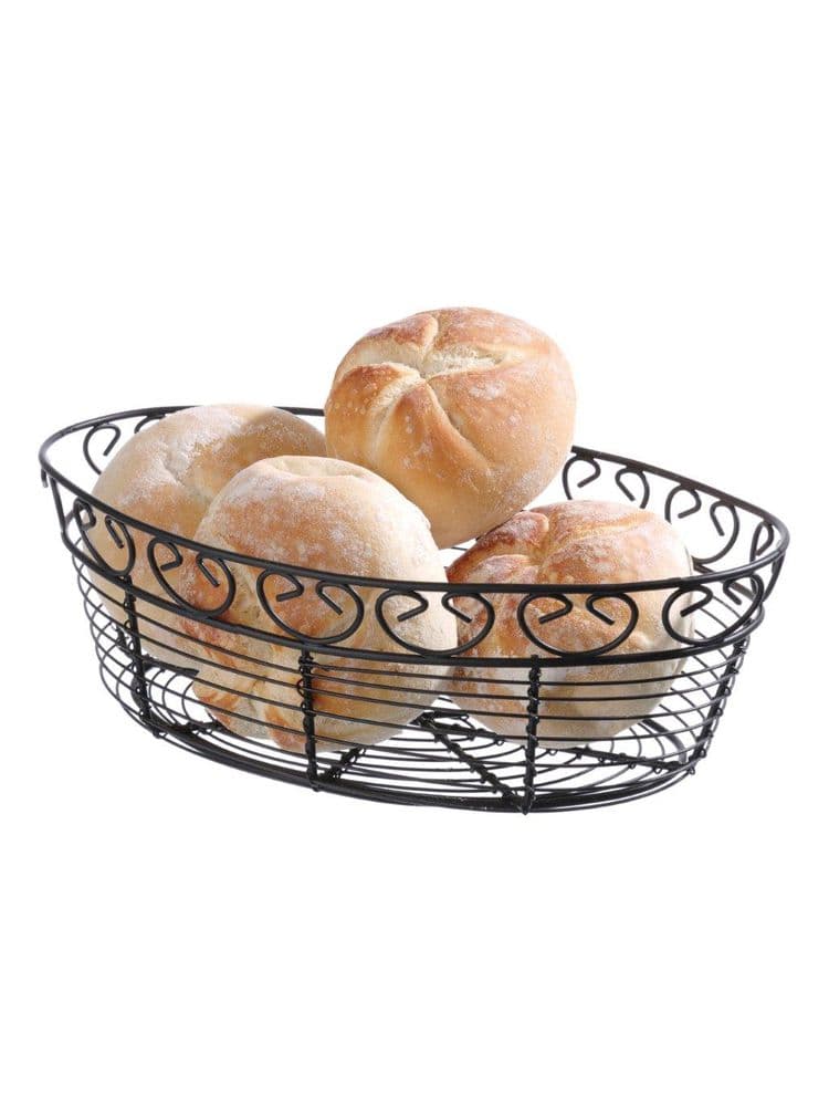 Кошик Deco овальний - 255x160x(H)80 mm 425879 Hendi Powder coated metal - зображення 1