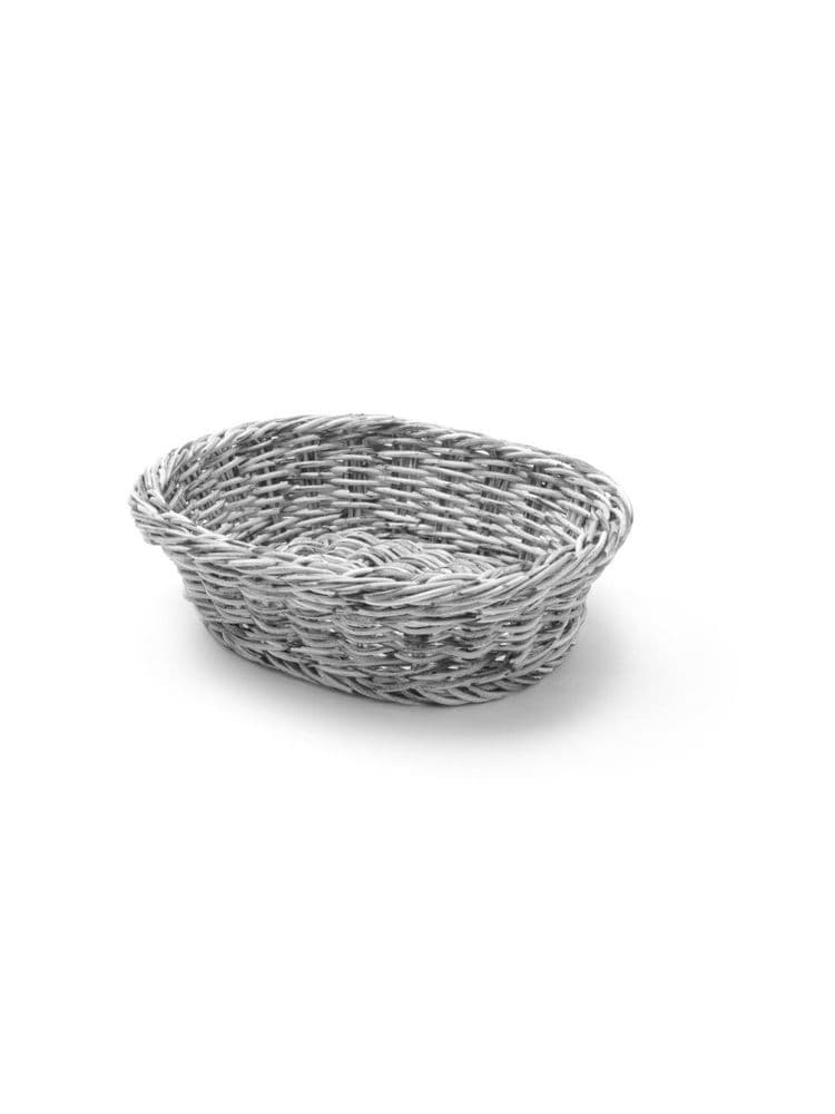 Кошик для хліба круглий - сірий - 250x190x(H)65 mm 426616 Hendi - зображення 1