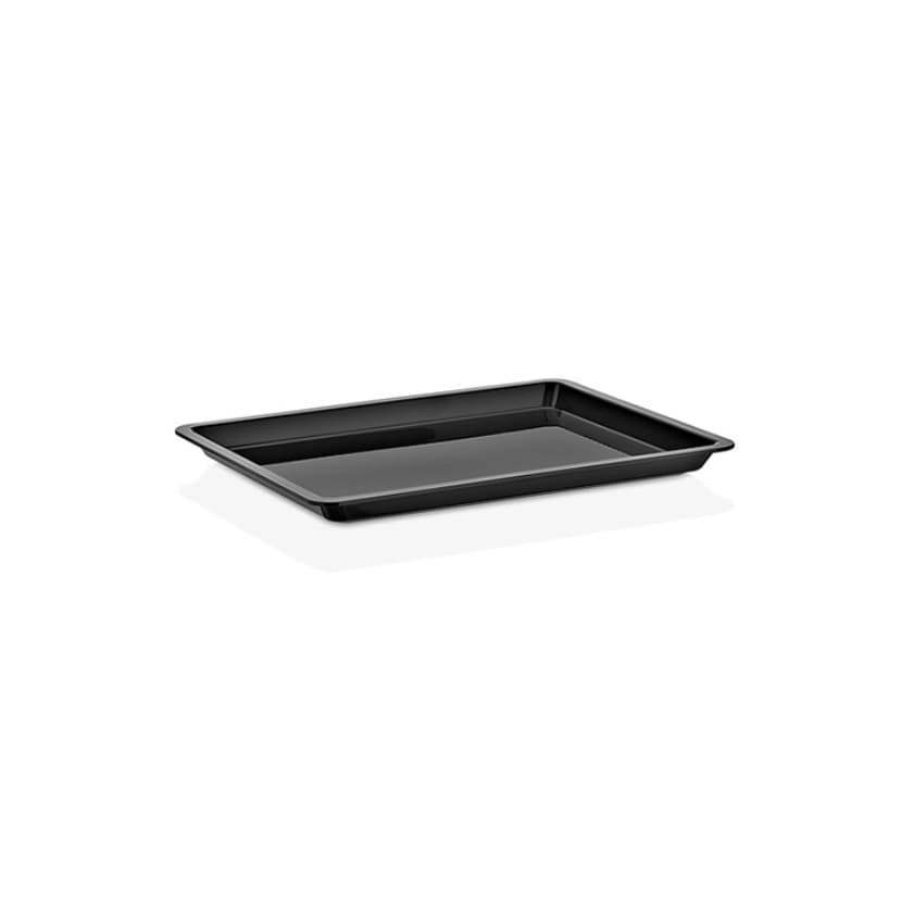 Піднос GN 1/ 2, чорний, сумісний з GF--0012, без кришки GFT--0012BL Gastro Plast PC Чорний - зображення 1