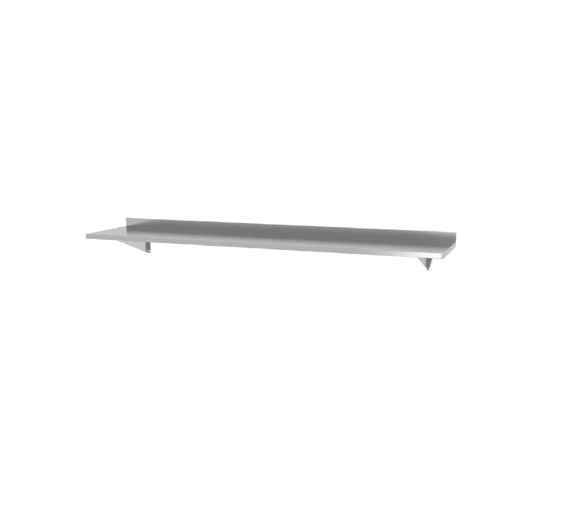 Полиця настінна 1400x300x (H) 250 816516 Hendi Stainless steel - зображення 1