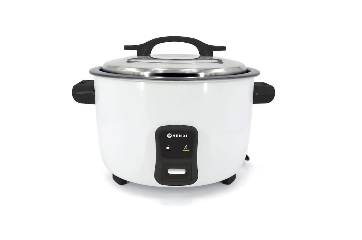 Рисоварка 4.2 л, HENDI, Kitchen Line, 230V/1550W, 420x380x(H)240mm 240441 Hendi Aluminium;PP (Polypropylene) - зображення 1