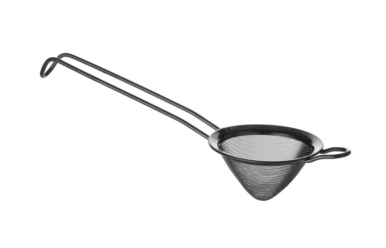 Барне ситечко конічне з PVD покриттям, Bar up, Чорний, ø75x220mm 638170 Hendi Stainless steel - зображення 1