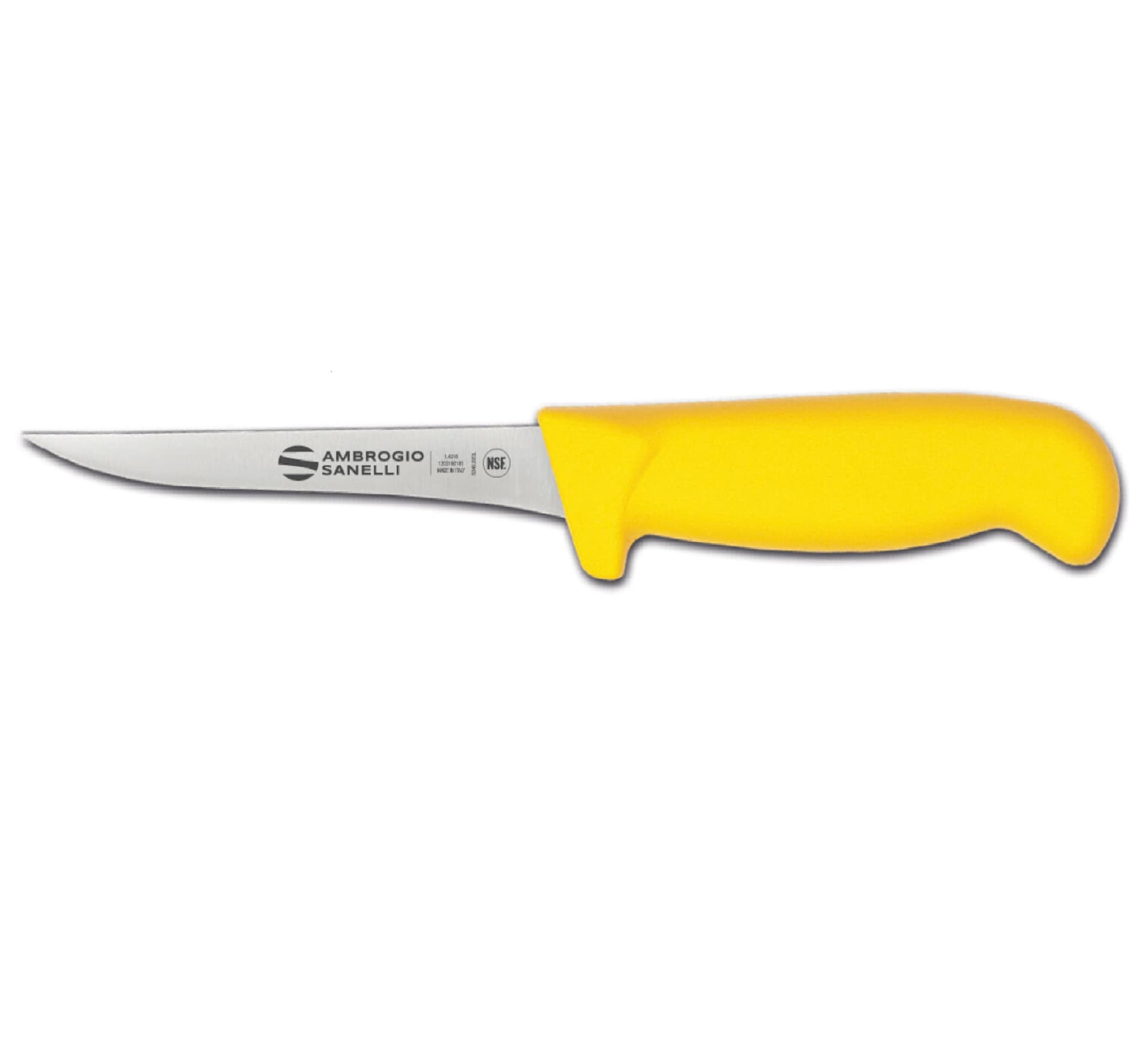 Ніж обваловувальний Supra Colore, Ambrogio Sanelli, Жовтий, (L)260mm S307.012Y Hendi - зображення 1