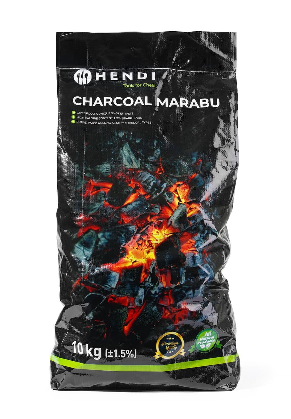 Вугілля Marabu, 10кг 199541 Hendi - зображення 1