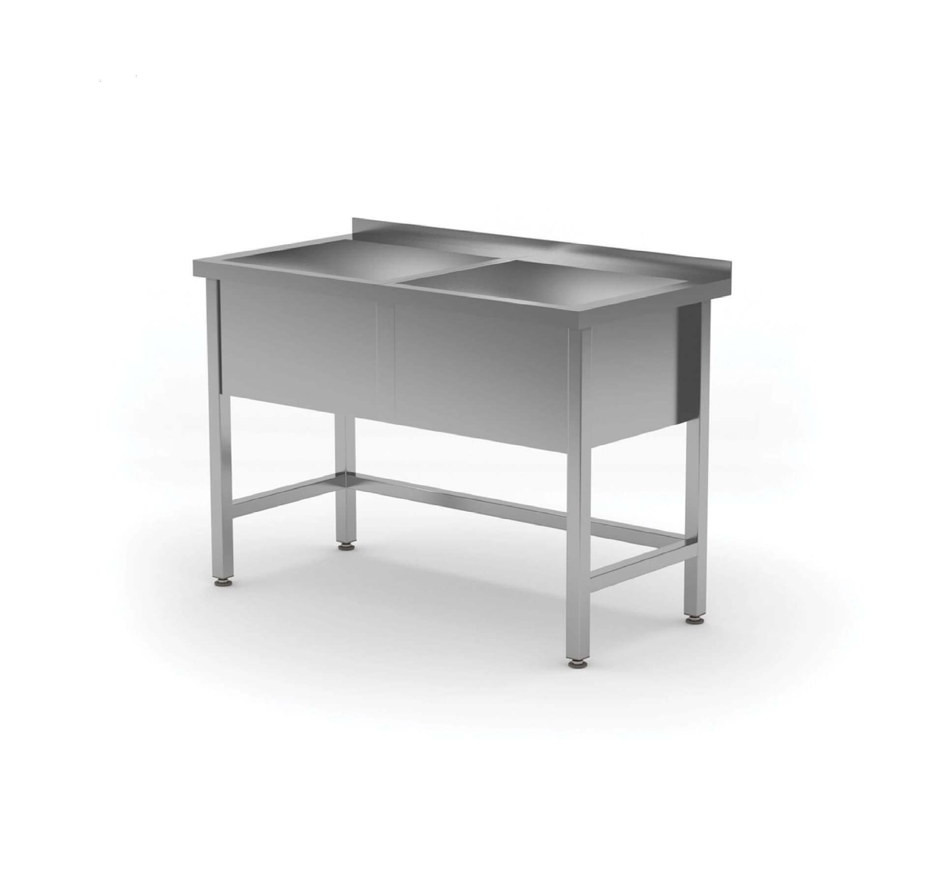 Стіл двохкамерний 1200x600x(H)850, висота камери 300 мм 813485 Hendi Stainless steel - зображення 1