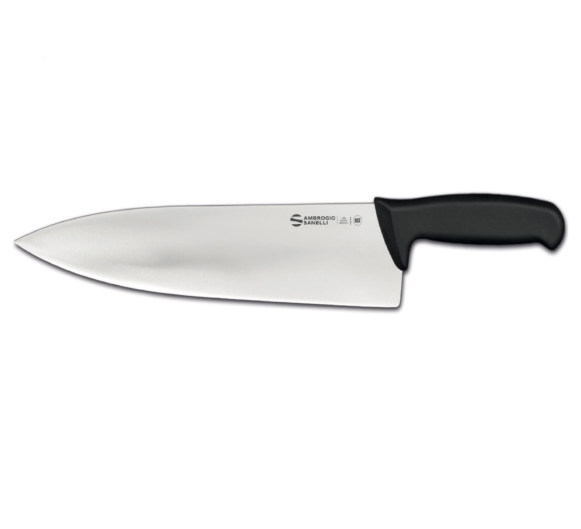 Ніж шеф-кухаря Supra, Ambrogio Sanelli, (L)450mm S349.030 Hendi X50CrMoV15 Stainless steel;POM (Polyoxymethylene) - зображення 1