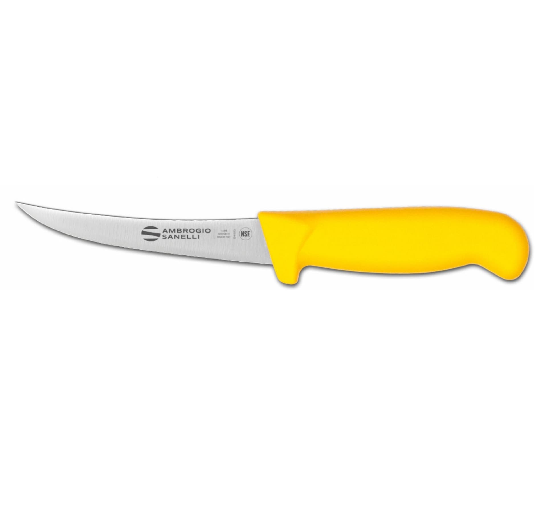 Ніж обваловувальний Supra Colore, Ambrogio Sanelli, Жовтий, (L)270mm S301.013Y Hendi - зображення 1