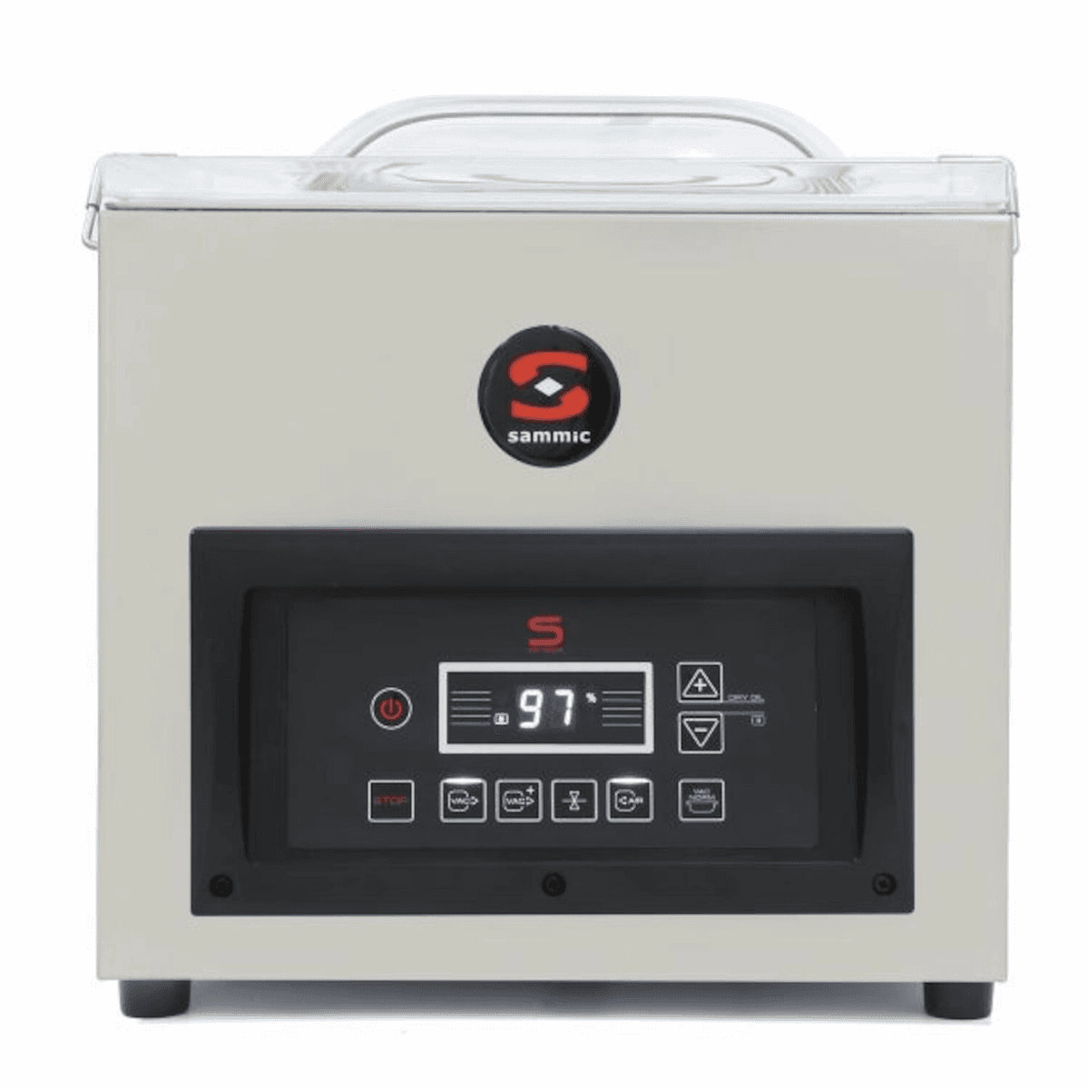 Вакуумна пакувальна машини Sensor Ultra серії 300, 400 і 500, Sammic, 230V/370W, 465x384x(H)403mm 1140628 Hendi Stainless steel - зображення 1