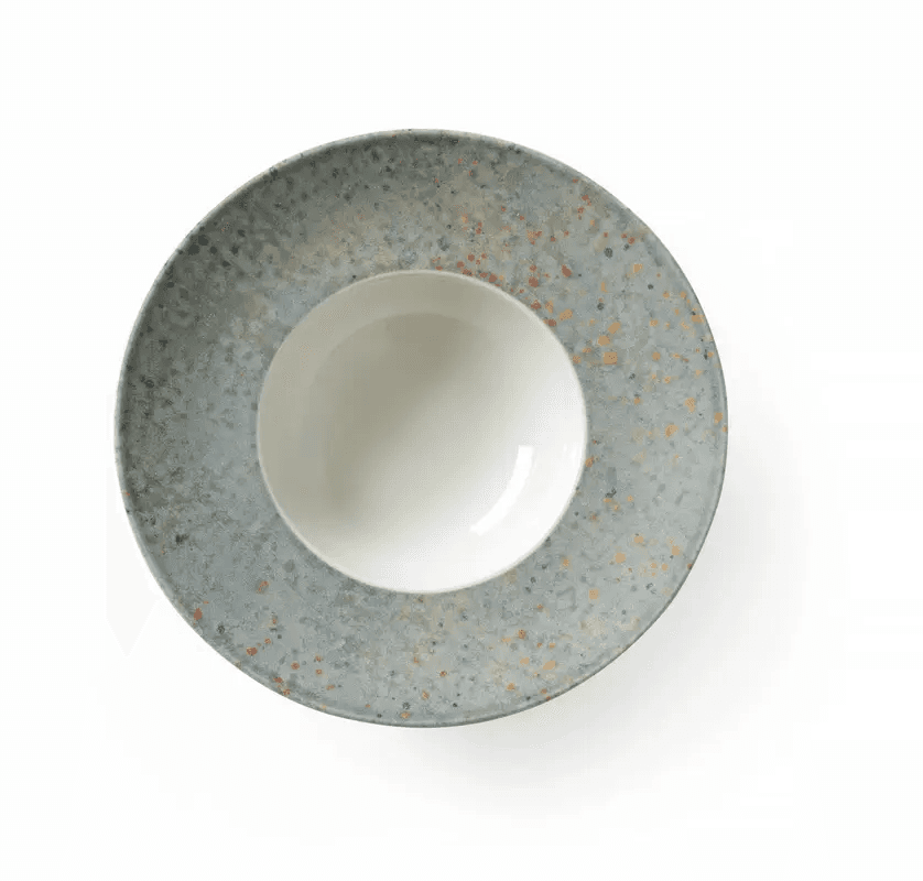 Тарілка для пасти, Drops Collection,серая, ø275мм 778920 Hendi Porcelain - зображення 1