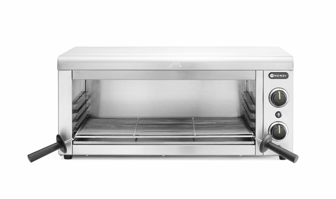 Гриль Salamander настінний GN 1/1, HENDI, 220-240В/2850Вт, 770x485x(H)305мм 264126 Hendi Stainless steel - зображення 1
