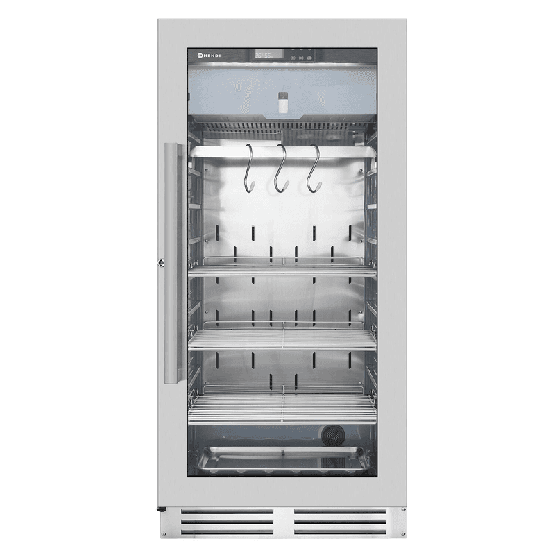 Шафа для дозрівання м'яса, HENDI, 233 л, 220-240V/170W, 595x760x(H)1270mm 221433 Hendi 18/10 Stainless steel;ABS (Acrylonitril-butadieen-styrene);Hardened glass - зображення 1