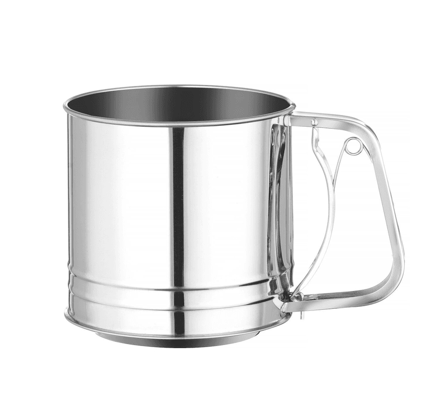 Сито для борошна, HENDI, 187x125x(H)127мм 637852 Hendi 18/0 Stainless steel;18/10 Stainless steel - зображення 1
