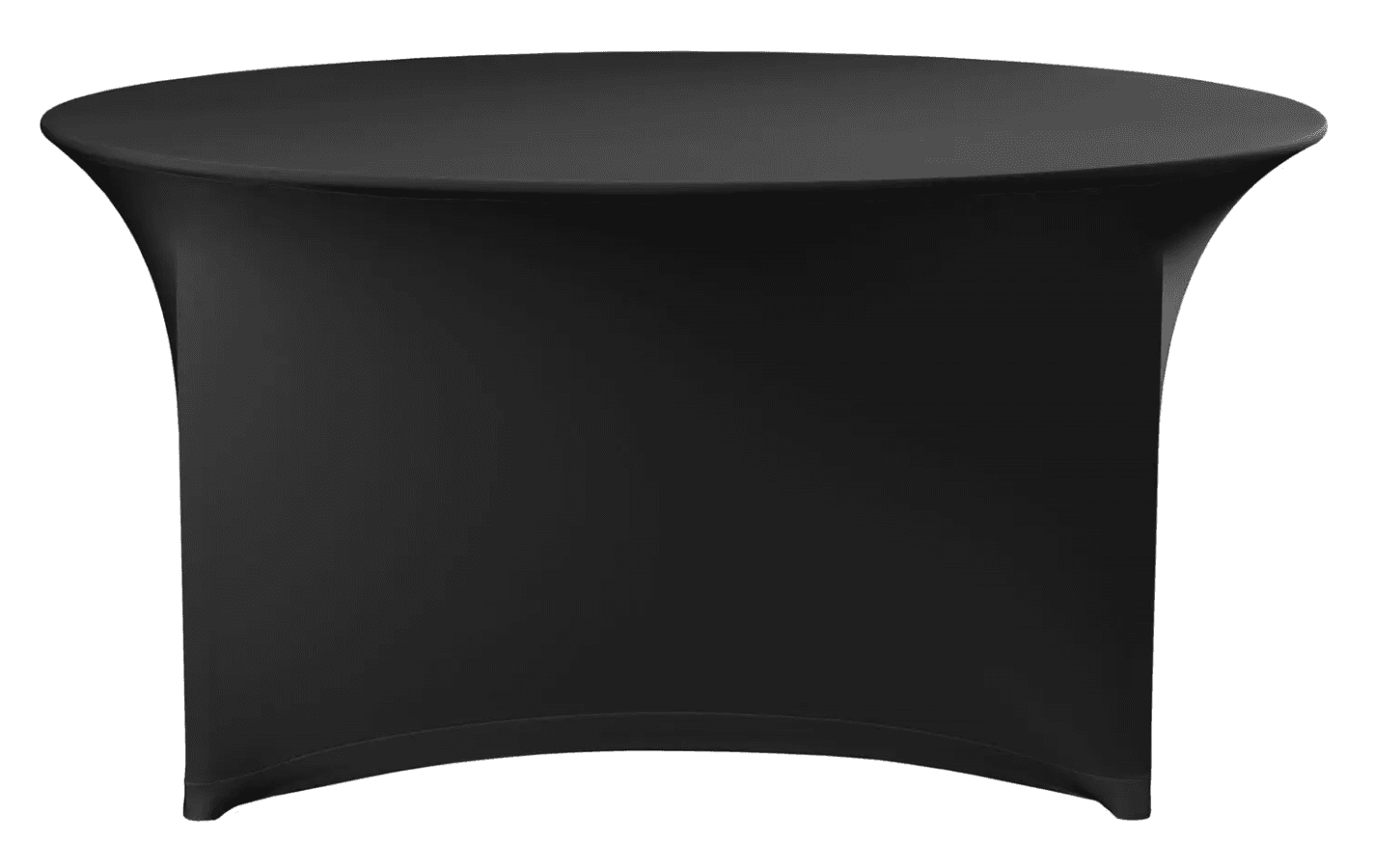 Скатертина, кругла для стола 810996, Чорний, ⌀1500x(H)760мм 814529 Hendi - зображення 1