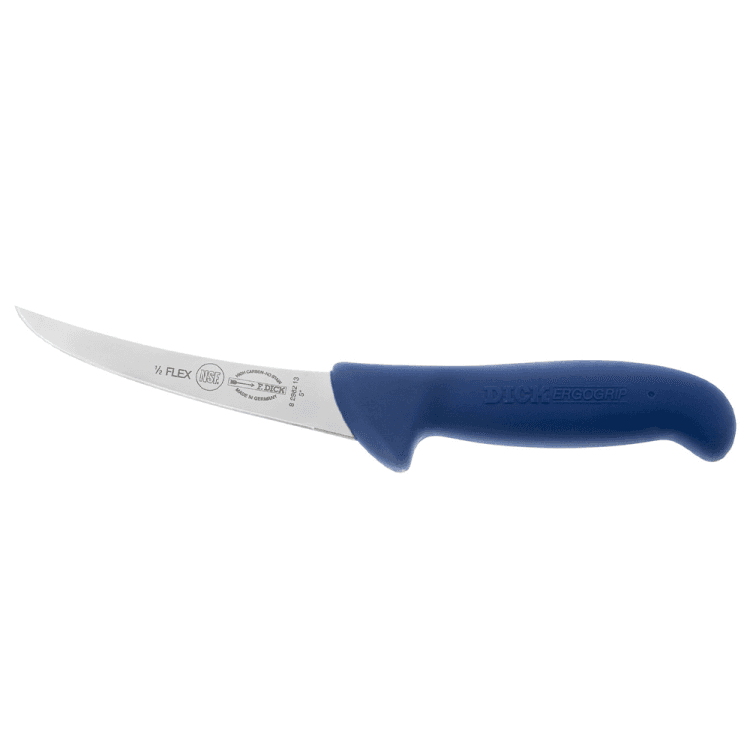 Ніж обвалювальний DICK ErgoGrip 150 мм напівгнучкий синій 82982150